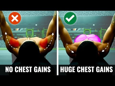 How to build a big chest at the gym