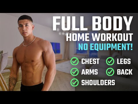 How To Build Muscle At Home: The BEST Full Body Home Workout For Growth