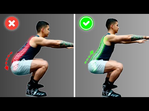 How To Squat Properly: 3 Mistakes Harming Your Lower Back (FIX THESE!)