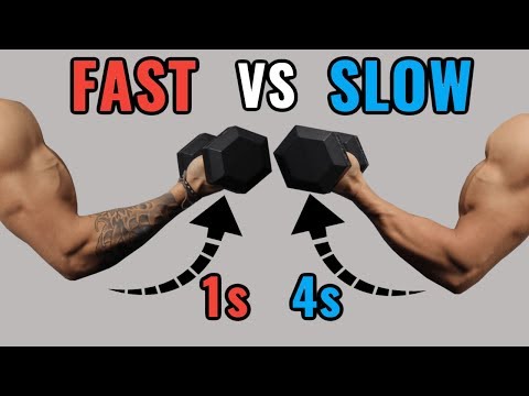 Slow Reps vs Fast Reps for Muscle Growth