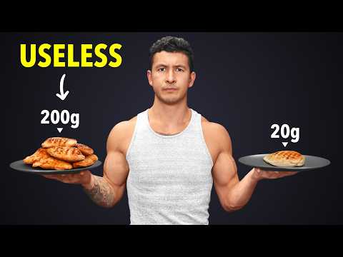 More Protein DOESN&#039;T Build Muscle?! (NEW RESEARCH)