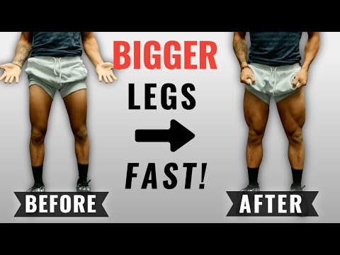 How To Get Bigger Legs FAST (3 Science-Based Tips For Bigger Quads)
