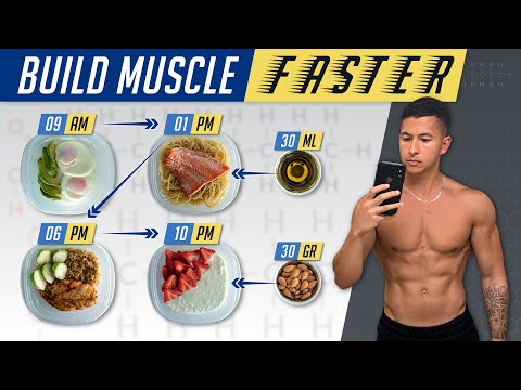 The Best Meal Plan To Build Muscle Faster (EAT LIKE THIS!)