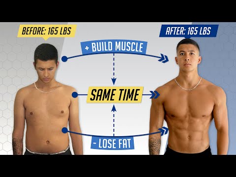 How To Lose Fat And Build Muscle The Same Time (3 Simple Steps)