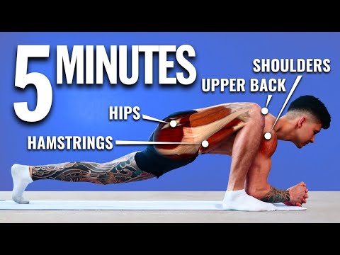 The 5 Minute Daily Stretch To Unlock Your Muscles (5 Exercises!)