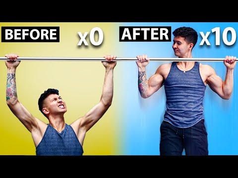 Go From 0 To 10 Pull Ups In A Row (FAST!)