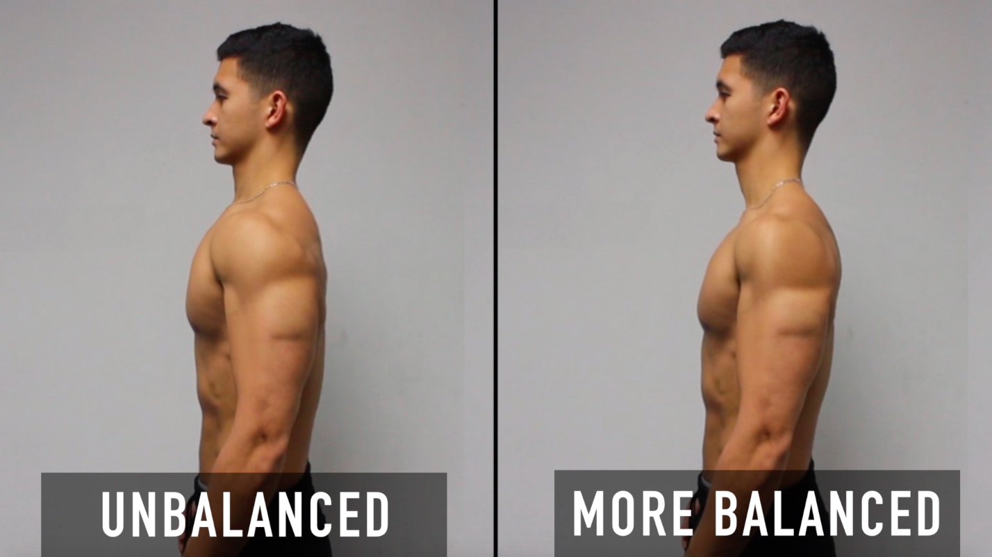 Before after best sale shoulder workout