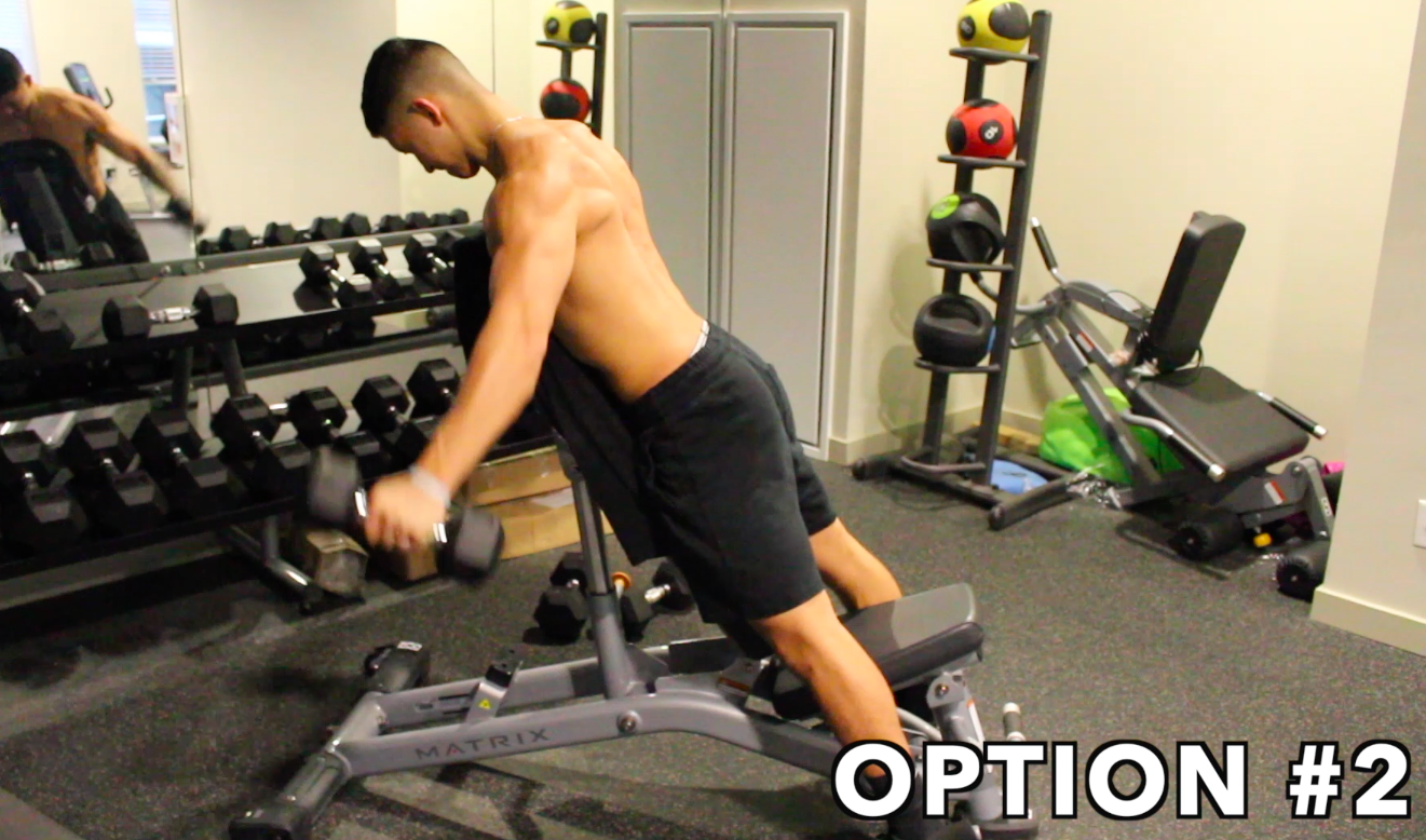 incline bench option