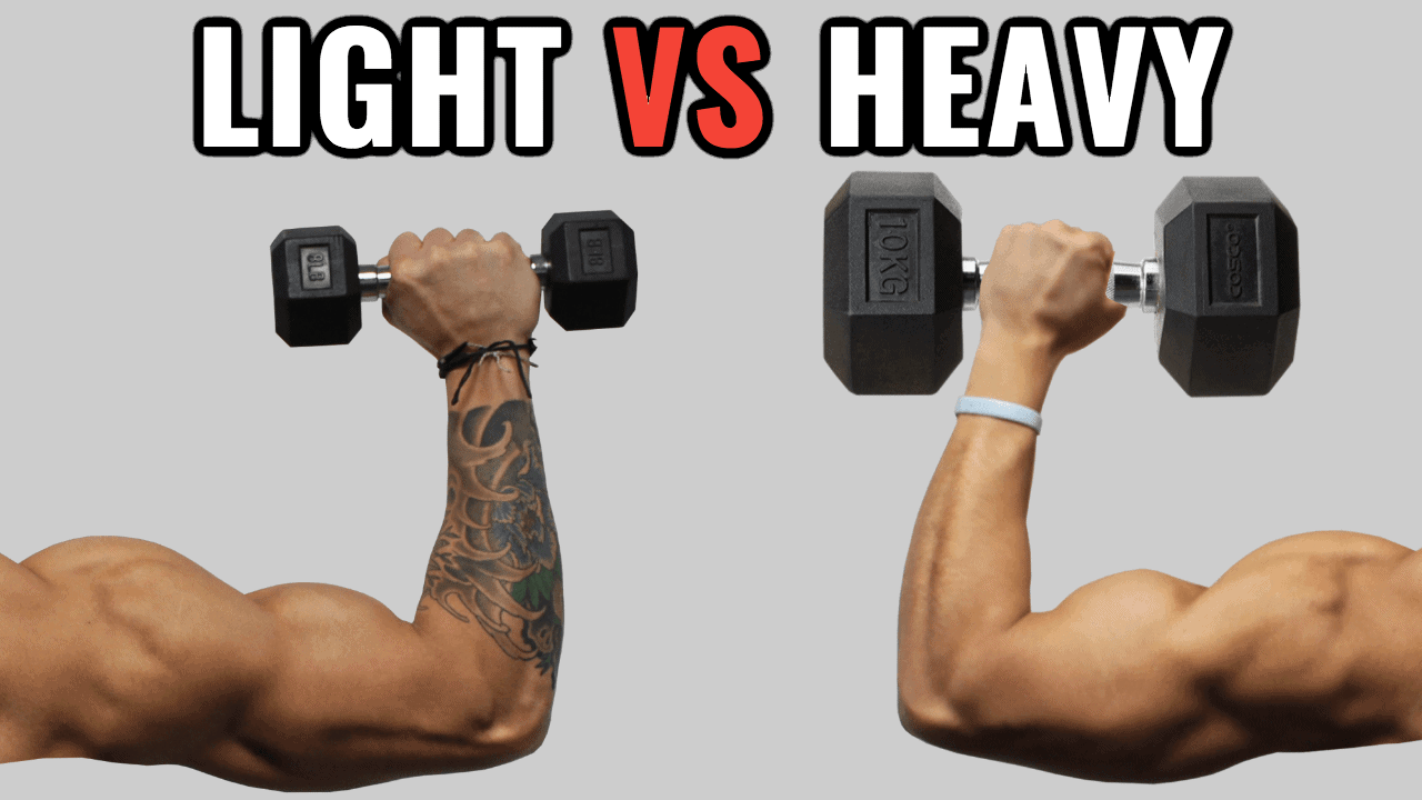 Weights vs Heavy Weights for Muscle Growth studies)