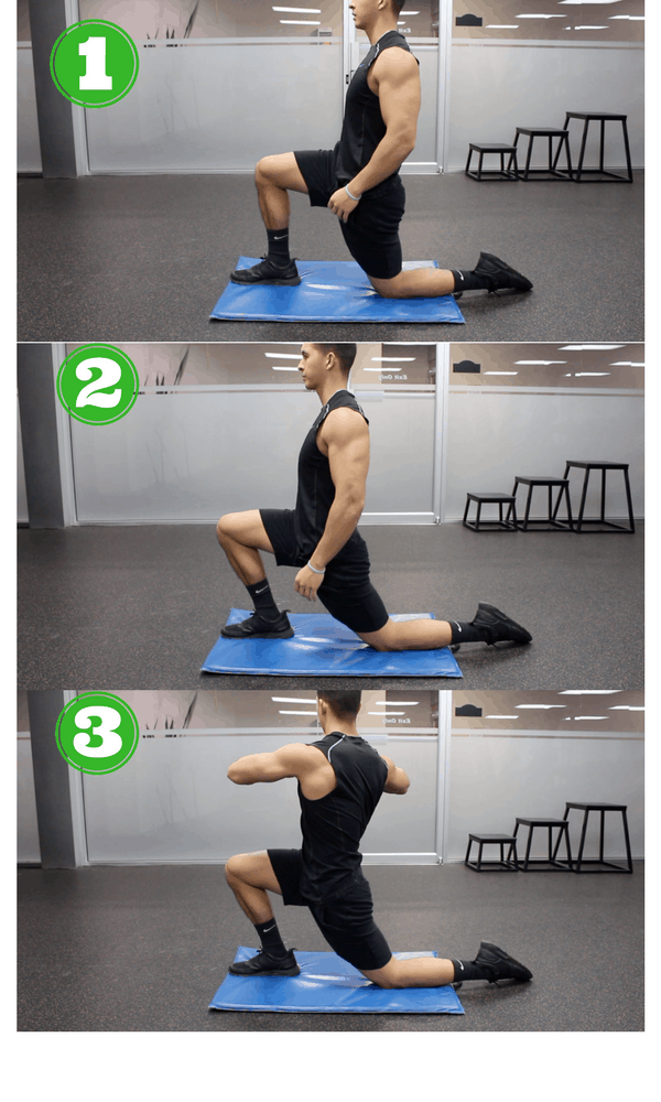 Exercise to correct discount anterior pelvic tilt