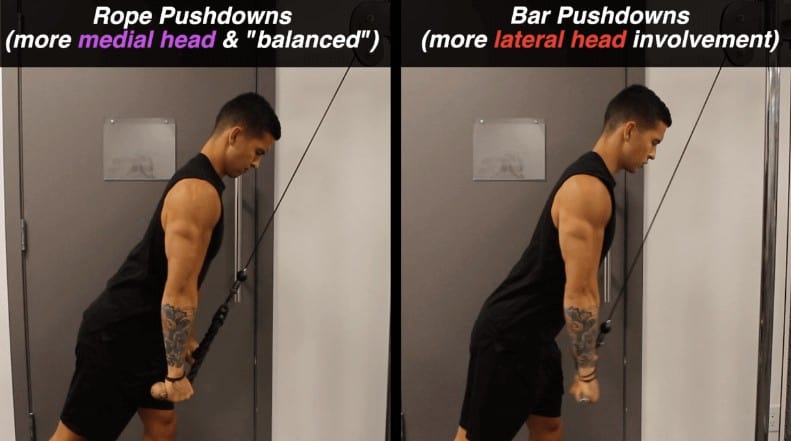 Lateral head best sale tricep exercises