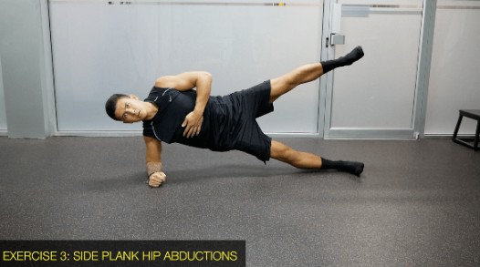 side plank hip abduction