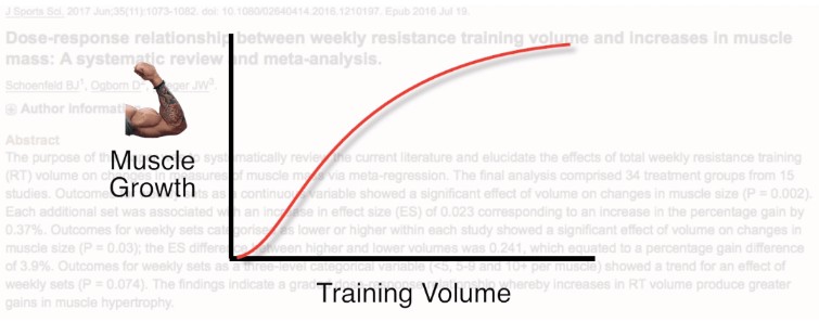 training volume and growth