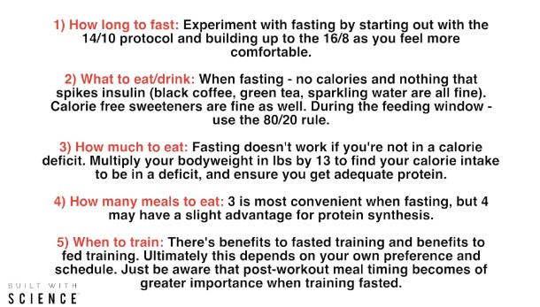 intermittent fasting summary