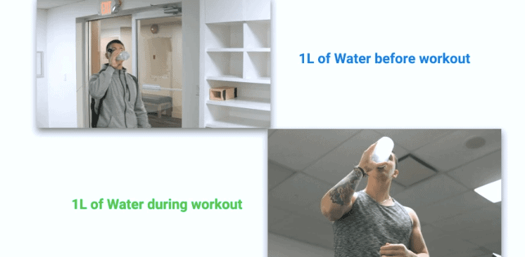 hydration for gym performance