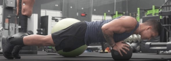 push-ups voor triceps