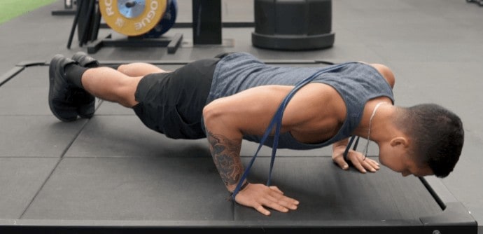 press up routine to build muscle