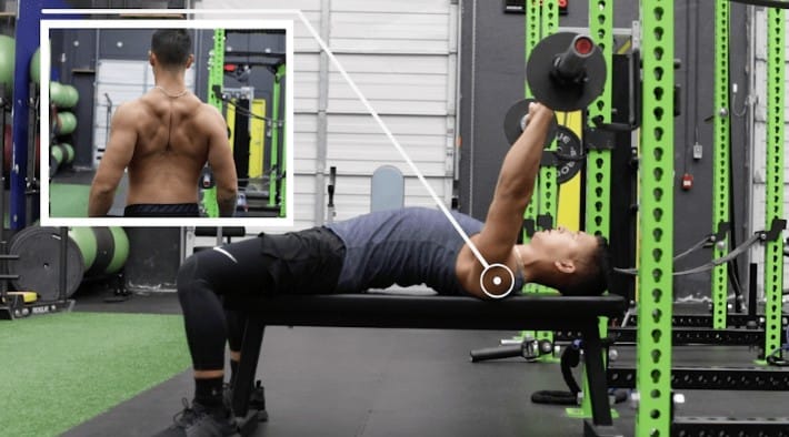 bench press form fix