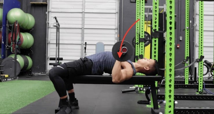 bench press bar path to avoid shoulder pain