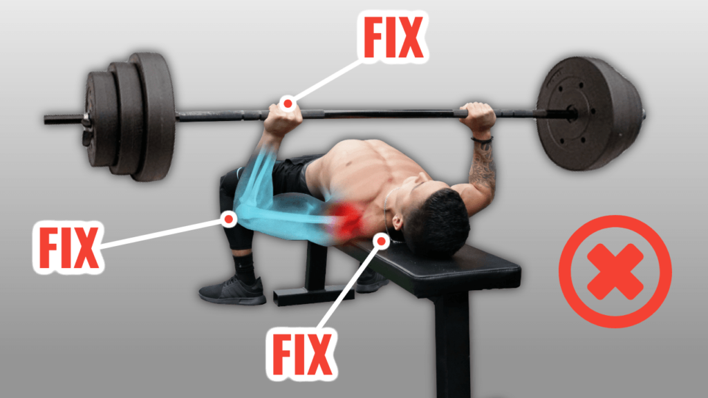 How To Bench Press Without Shoulder Pain 4 Mistakes You Need To Fix