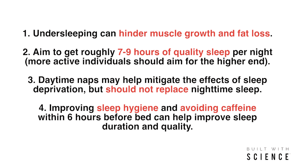 how much sleep do you need summary