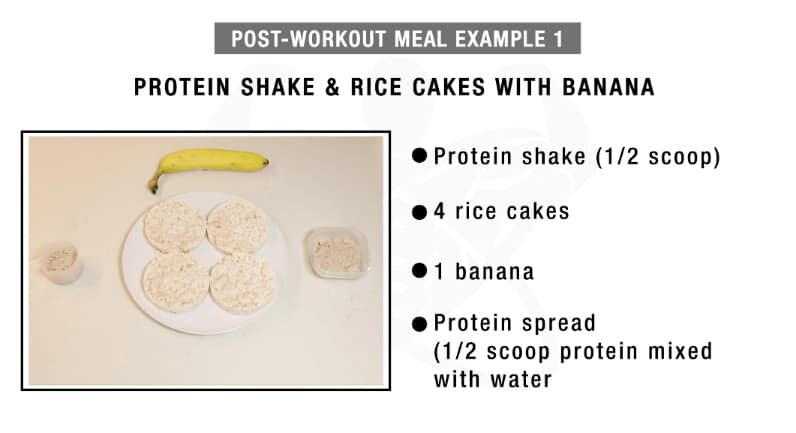 post workout meal idea