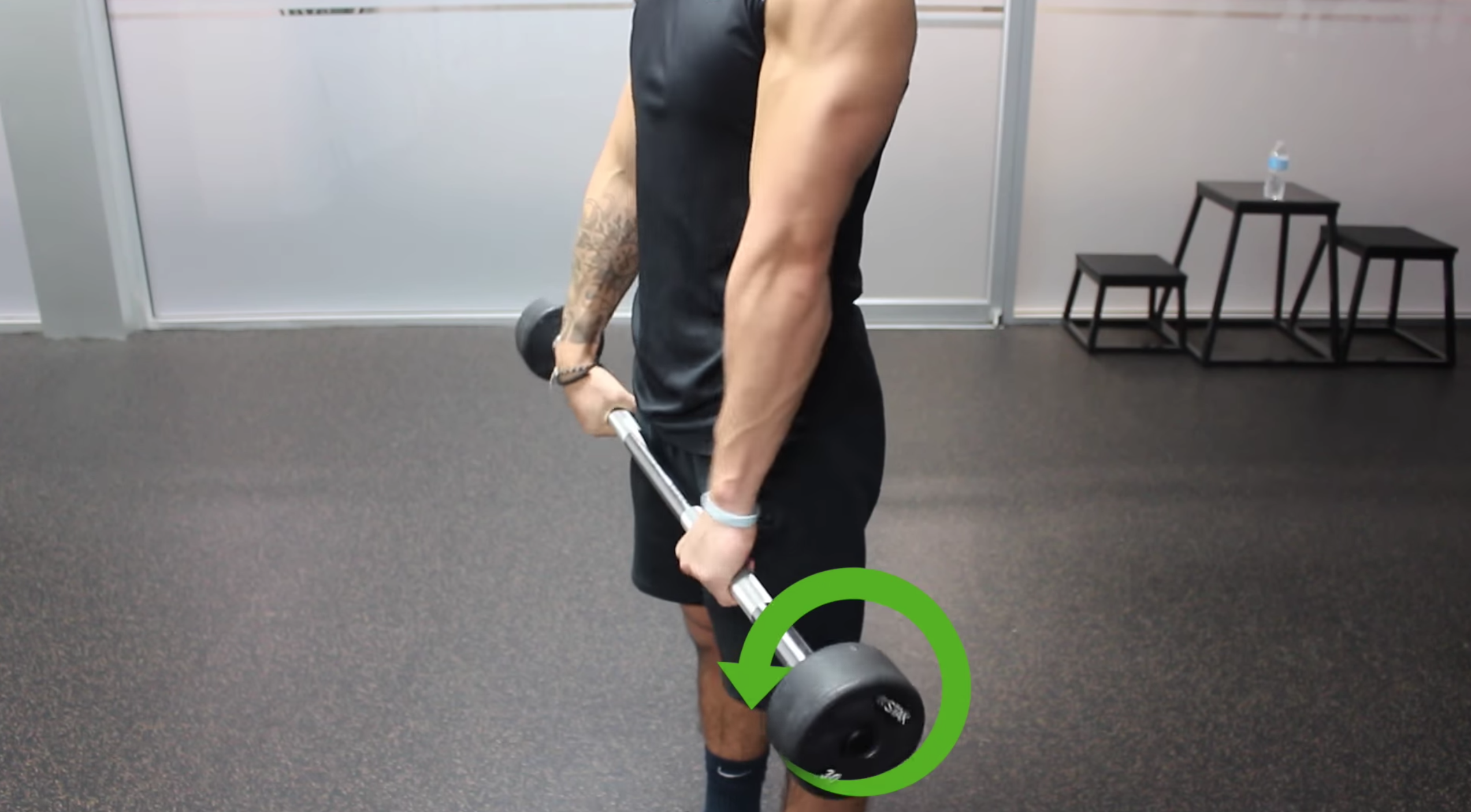 Pronated Grip (overhand) Wrist Extensions