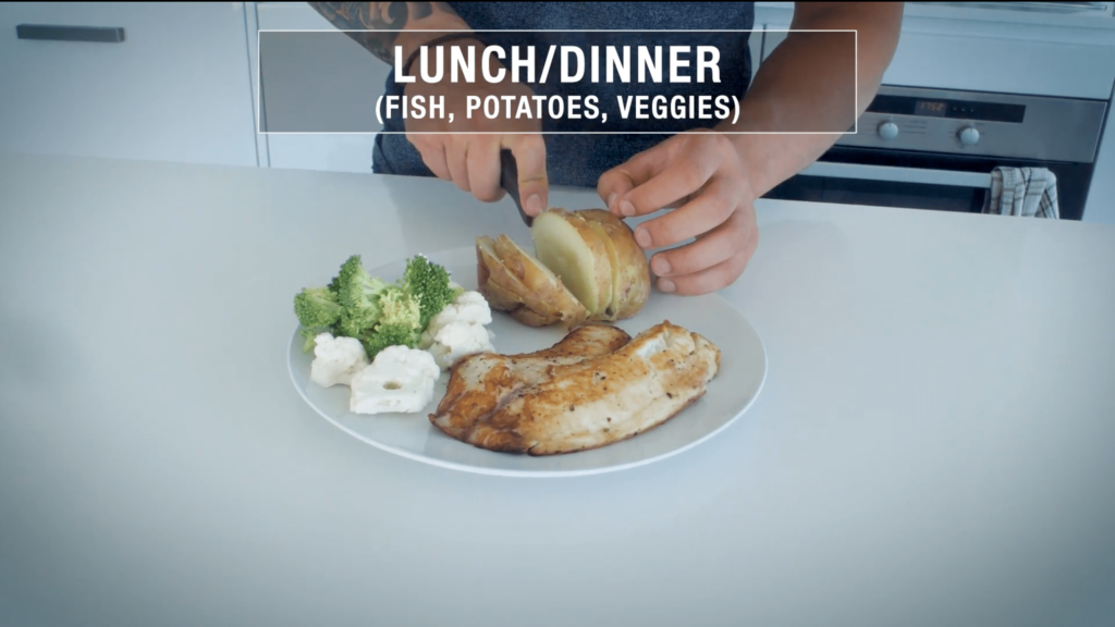 Fat loss meal plan lunch
