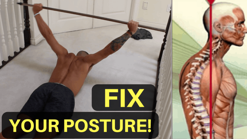 How To Fix Rounded Shoulders In 10 Minutes (Science-Based Routine)