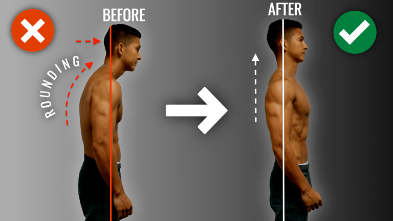 How to fix rounded shoulders thumbnail