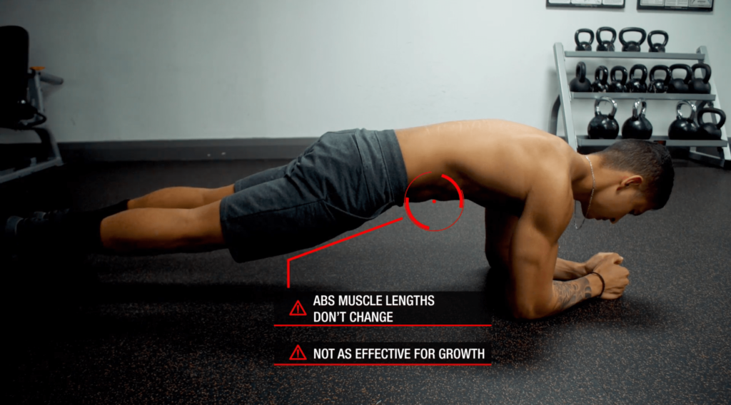 Shortfalls of static abs exercises