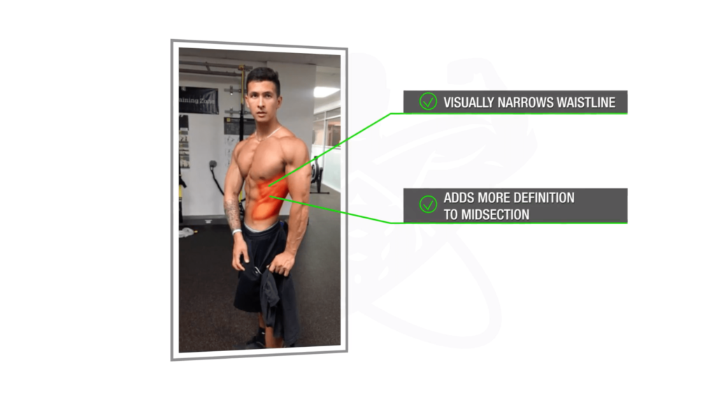 Oblique discount line abs