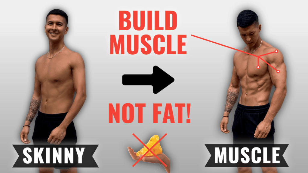 Skinny build muscle