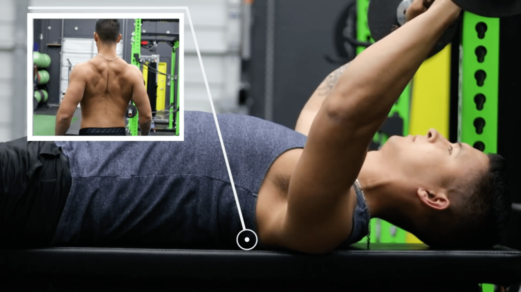 How to bench press for bigger chest scapula retraction-min