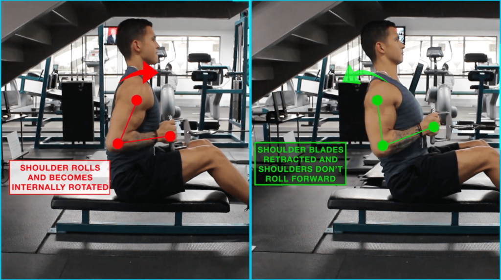 Seated cable row form 2-min