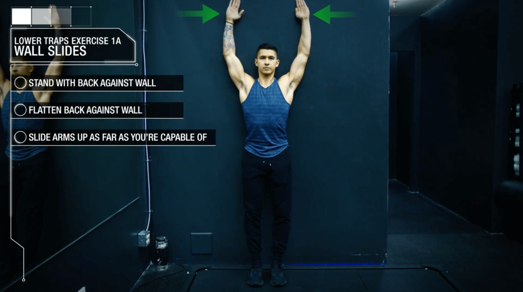 Wall slide shoulder strength 1 