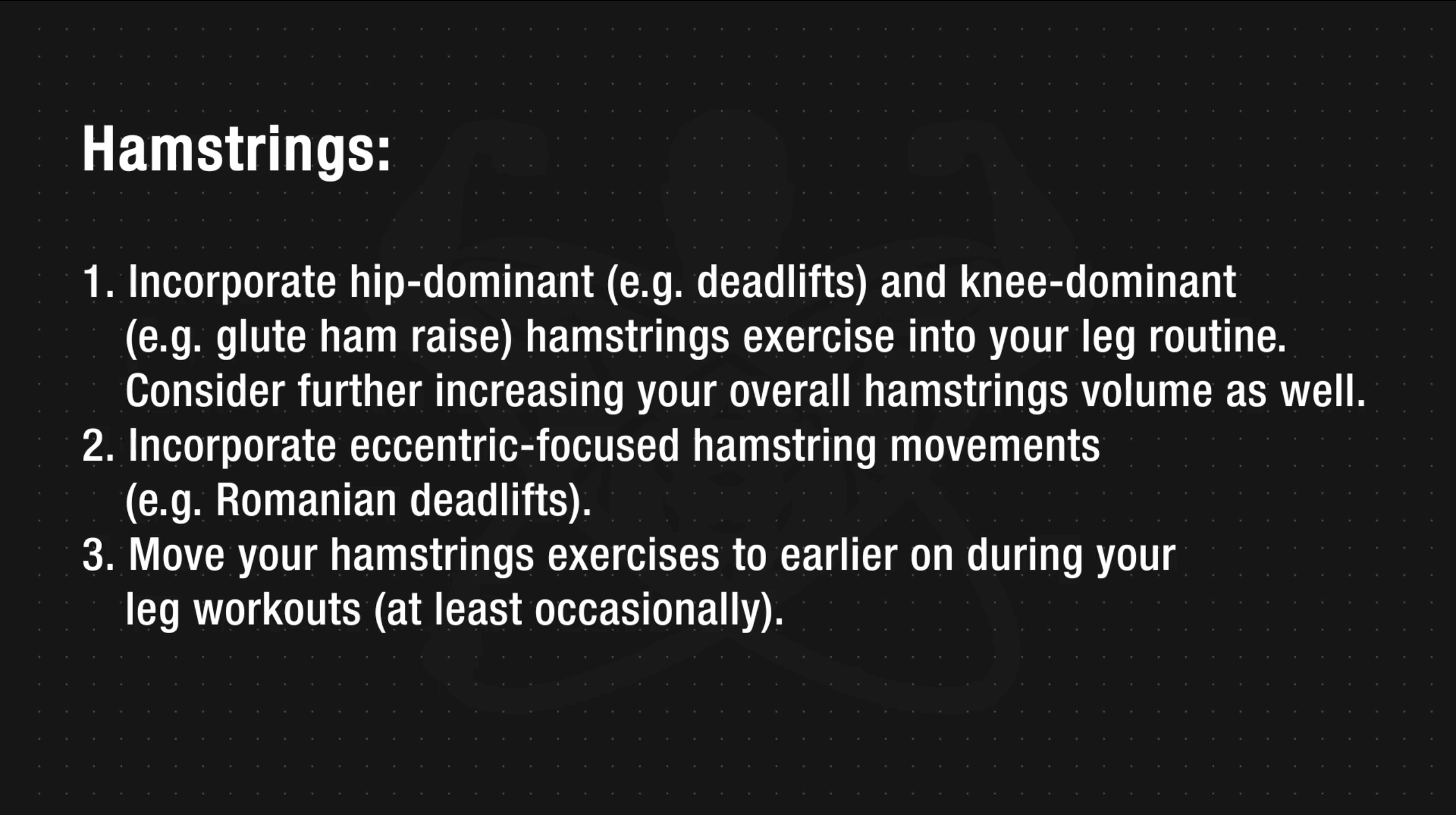 Muscle imbalance takeaway 2