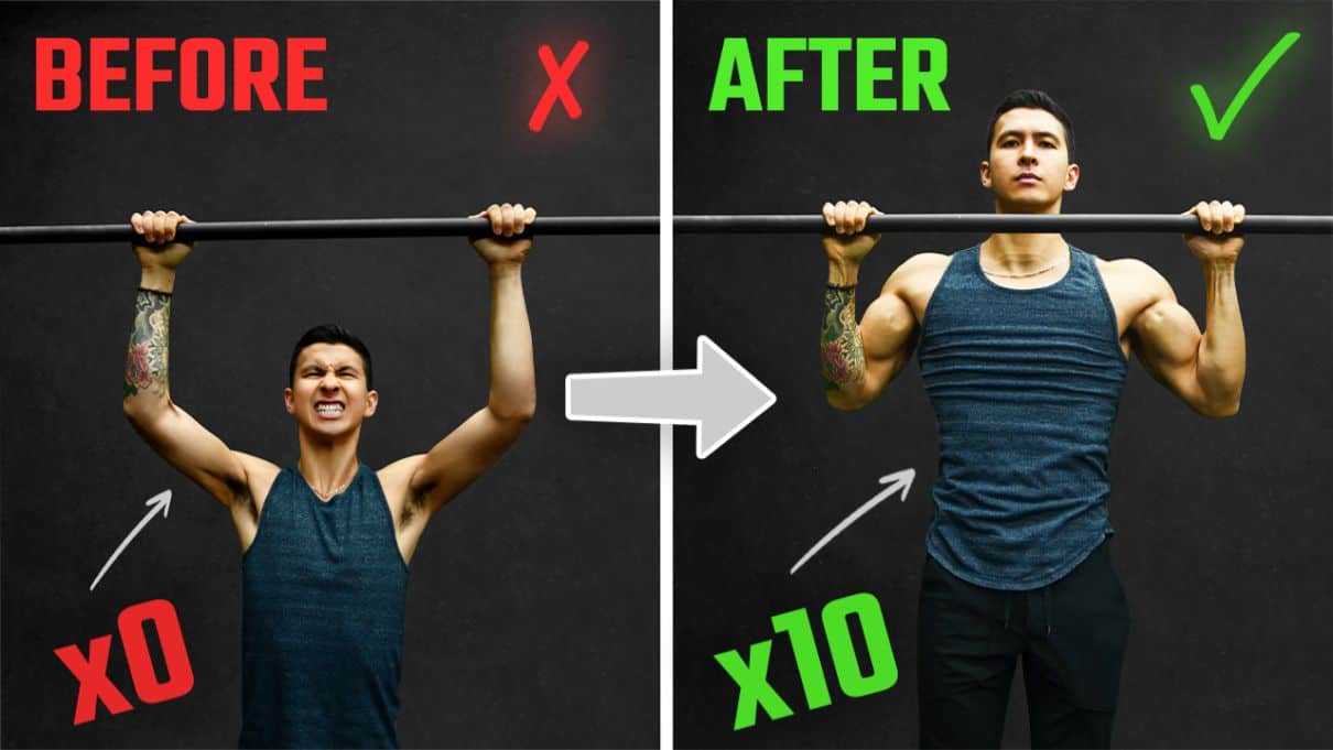 How To Increase PullUps From 0 to 10+ Reps FAST (Science