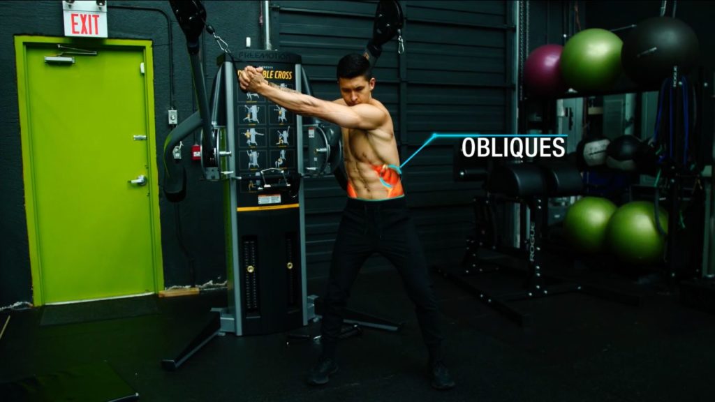 Oblique exercise