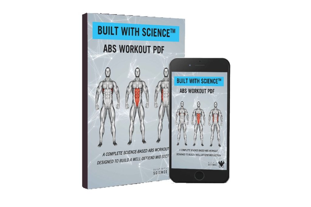 Six pack abs workout PDF cover
