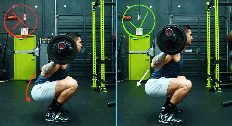 proper squat deep