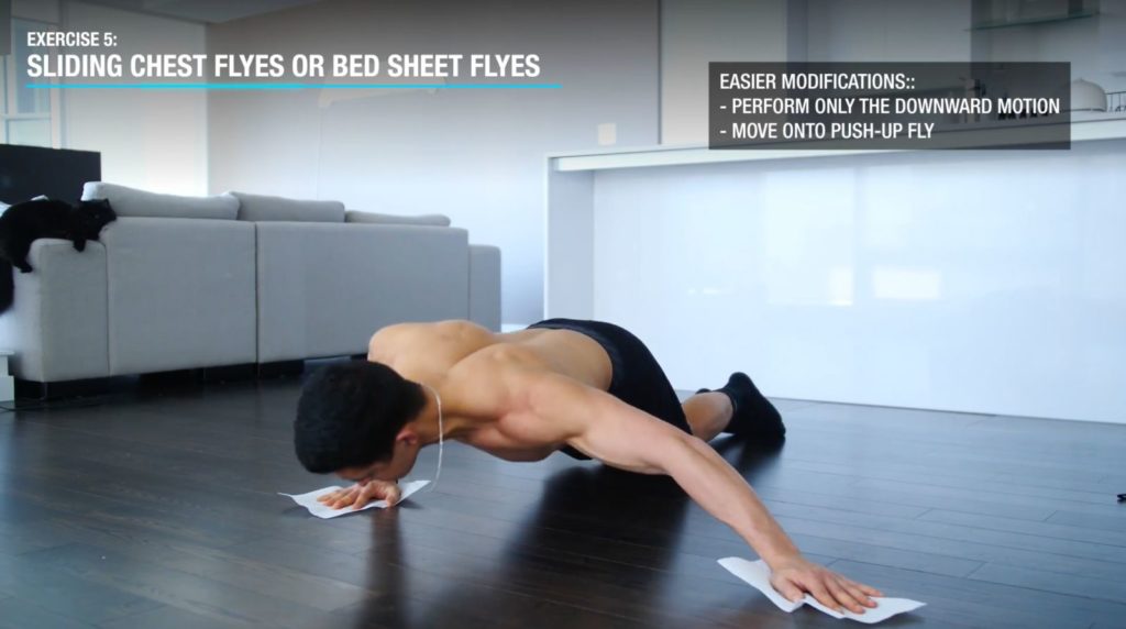 Home Chest Workout with Water Bottles! 