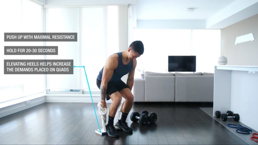 Build more muscle at home with isometric holds