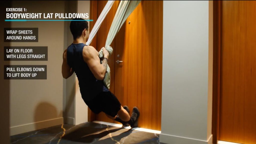 How to do bodyweight lat pulldowns