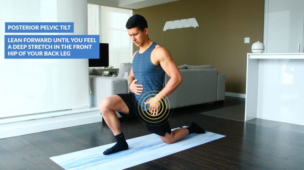How to perform hip flexor stretch