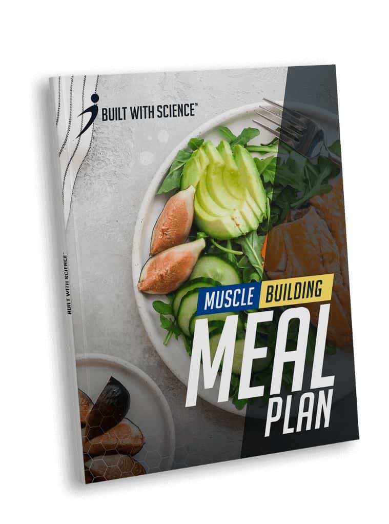 Muscle building meal plan PDF cover
