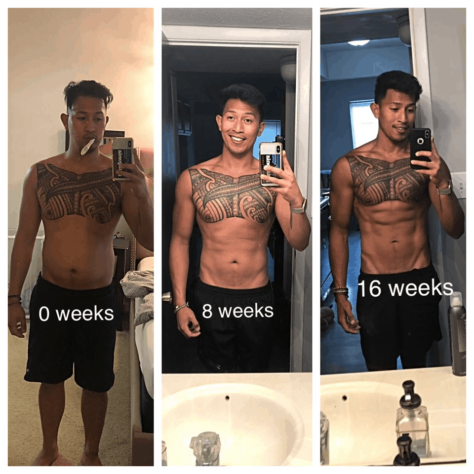 This Guy Went from Skinny Fat to Super Fit With a Simple Workout