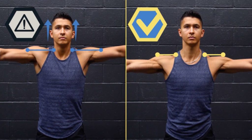 How to build shoulders lateral raise exercise cue
