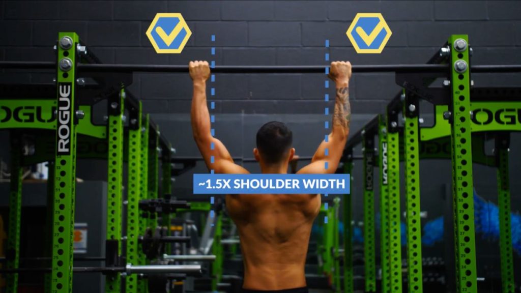 How to get better at pull ups with proper grip width