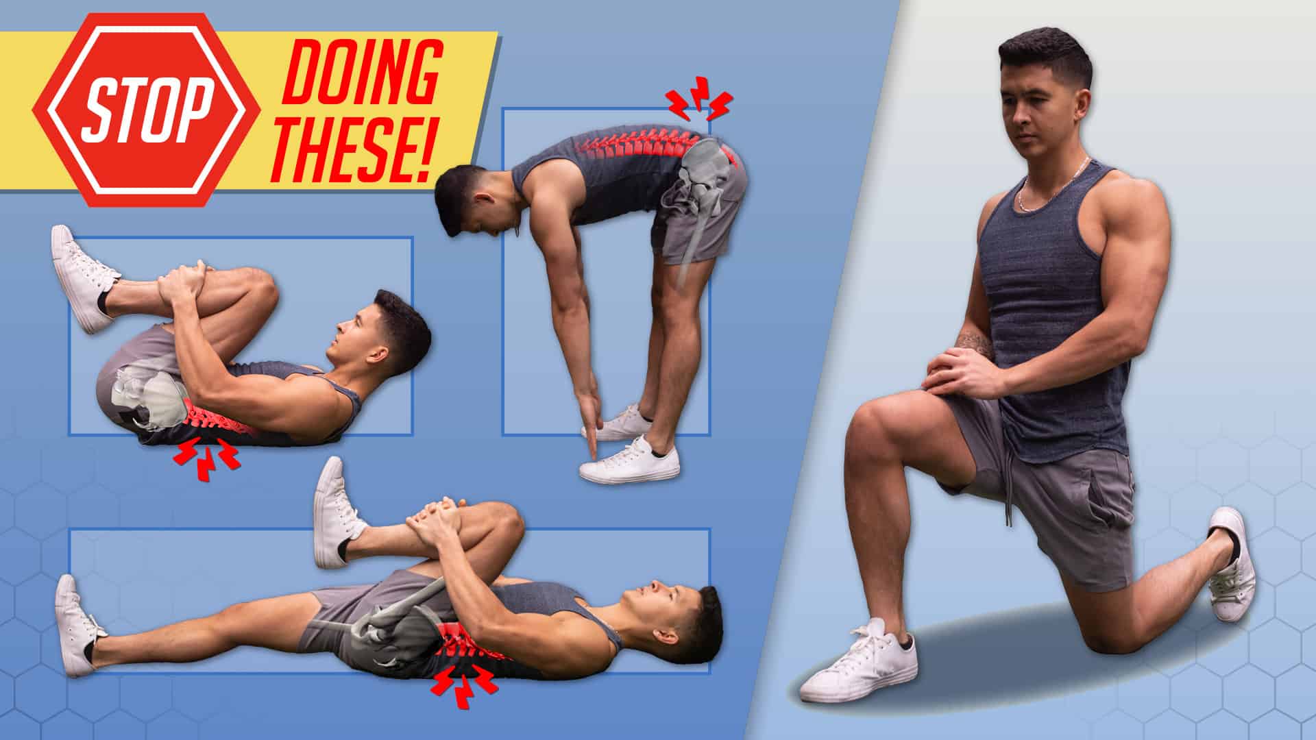 The WORST Stretches For Lower Back Pain STOP DOING THESE 